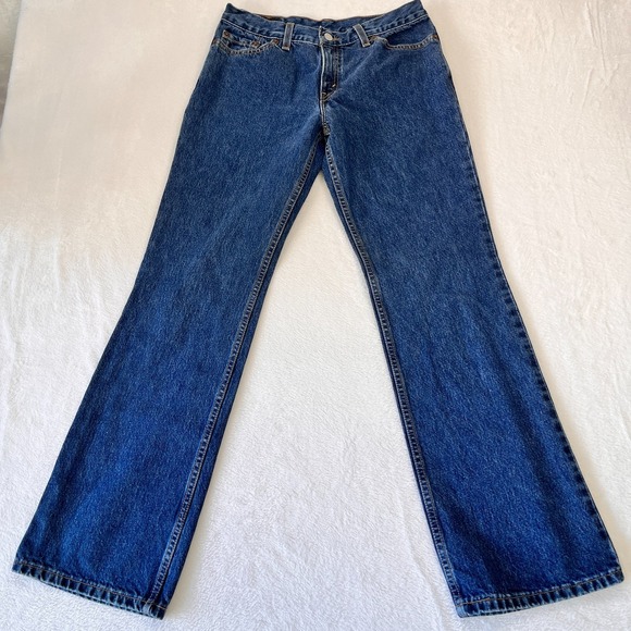 Levi's Denim - Levi's Women's Dark Blue Bootcut Jeans
